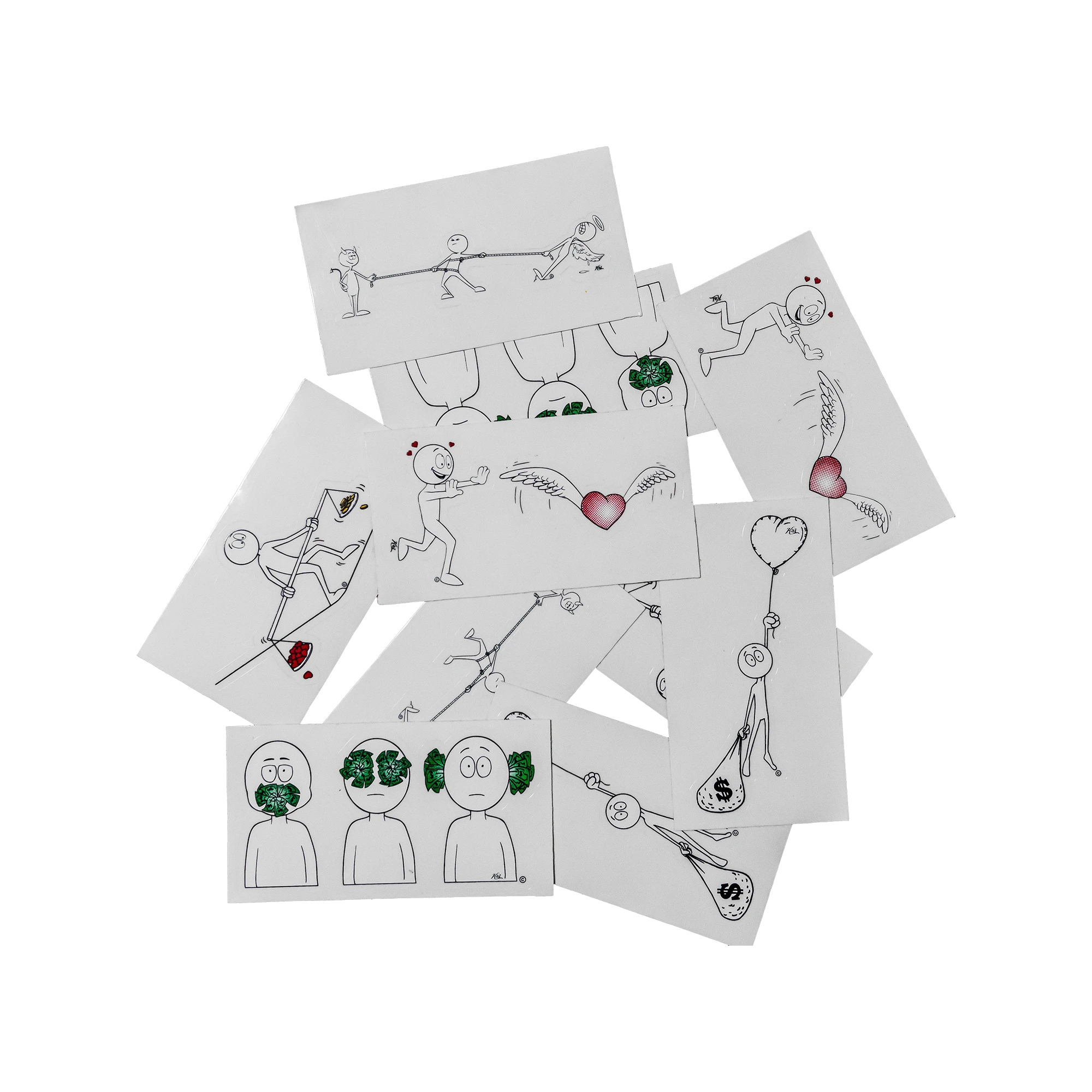 Sticker Pack 1 - Vinyl