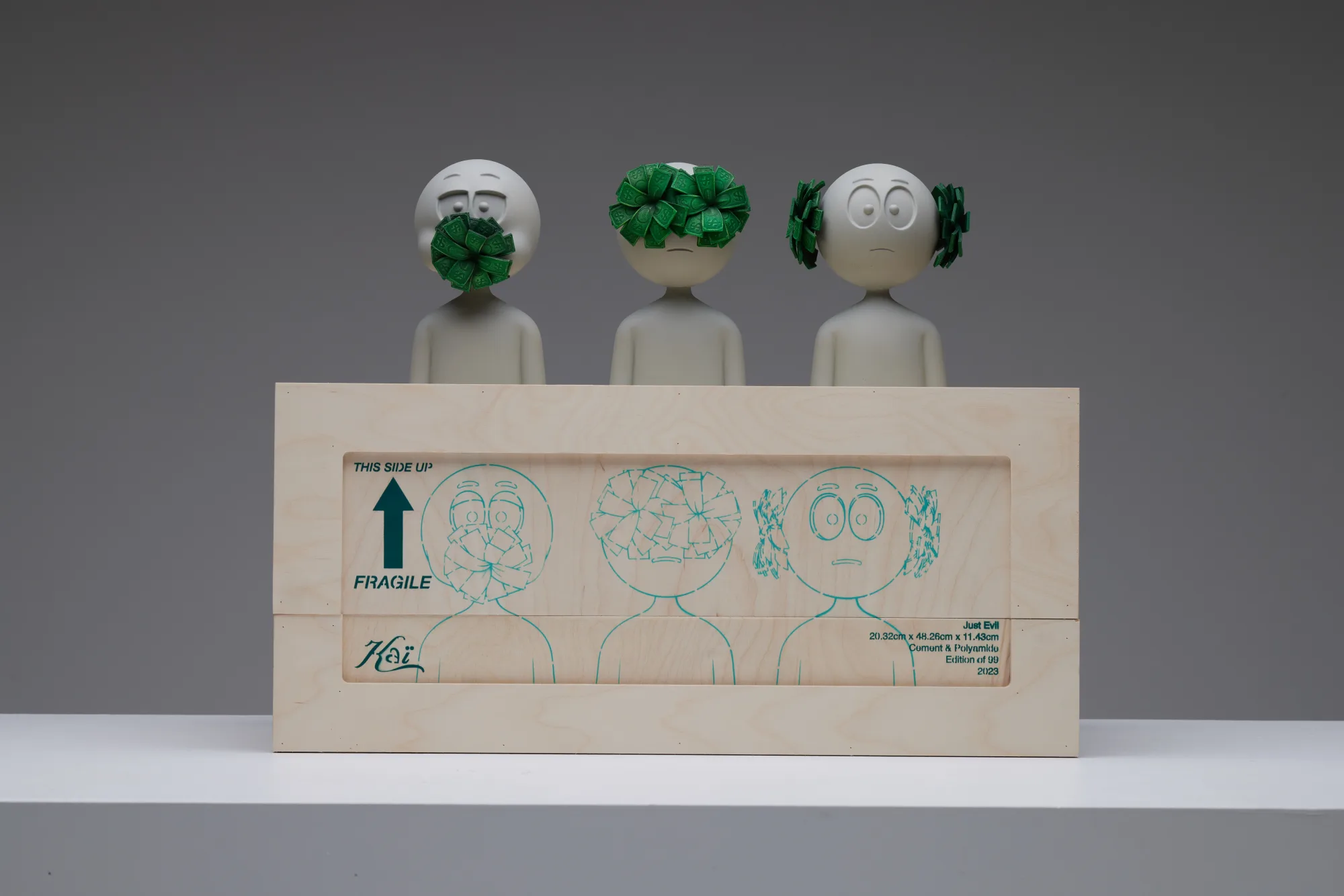 Just Evil (Green) - Print