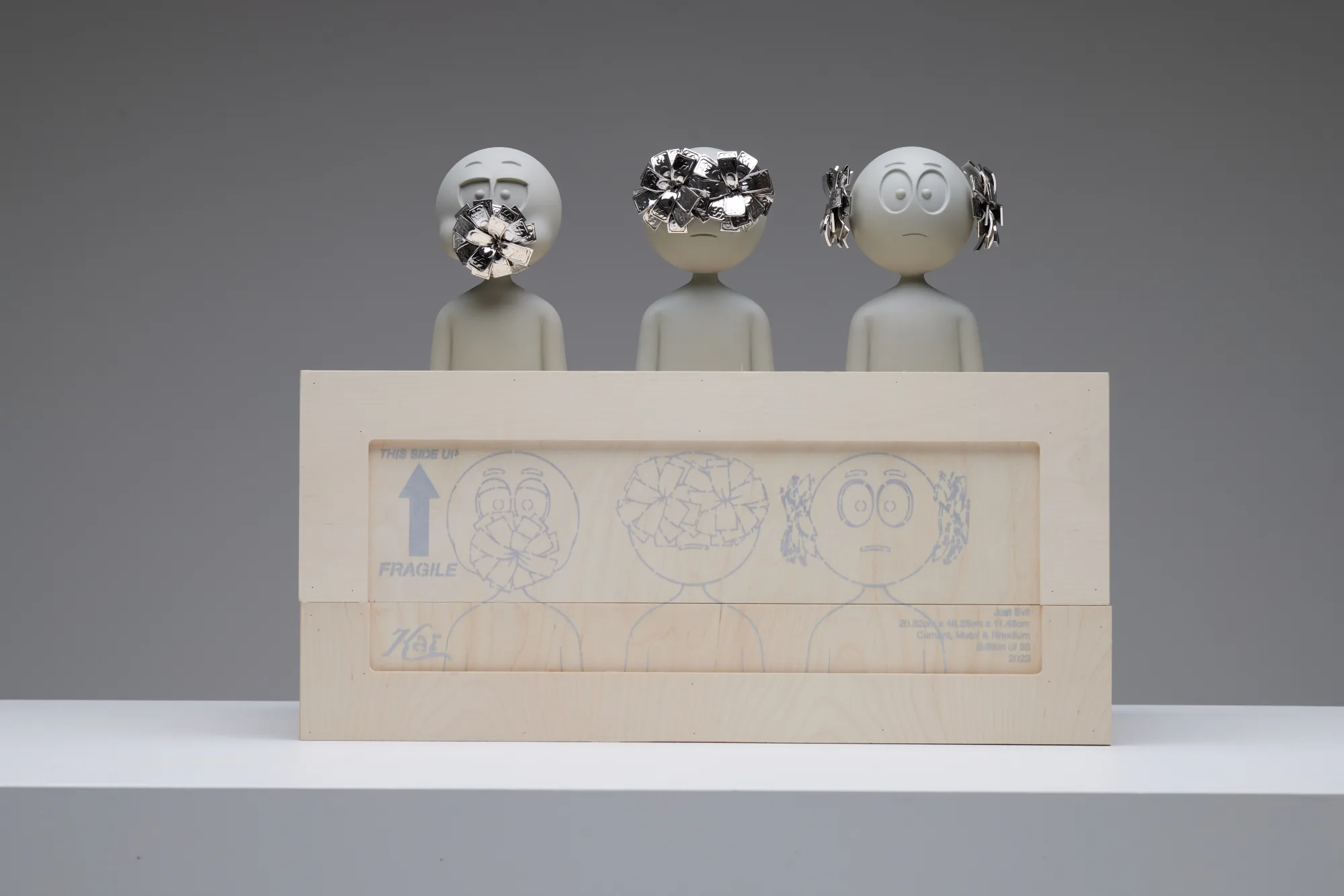 Just Evil (Rhodium) - Print