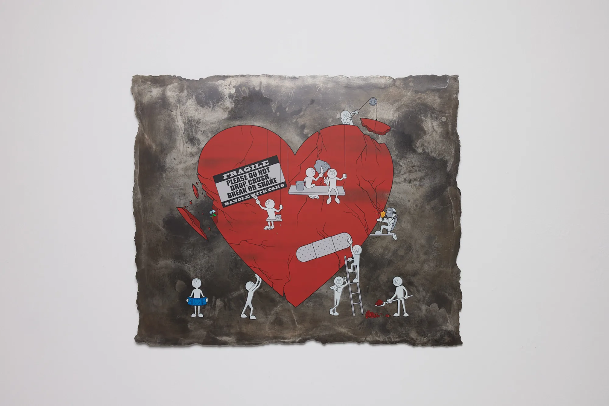 Mending Love (Aluminium) - Print