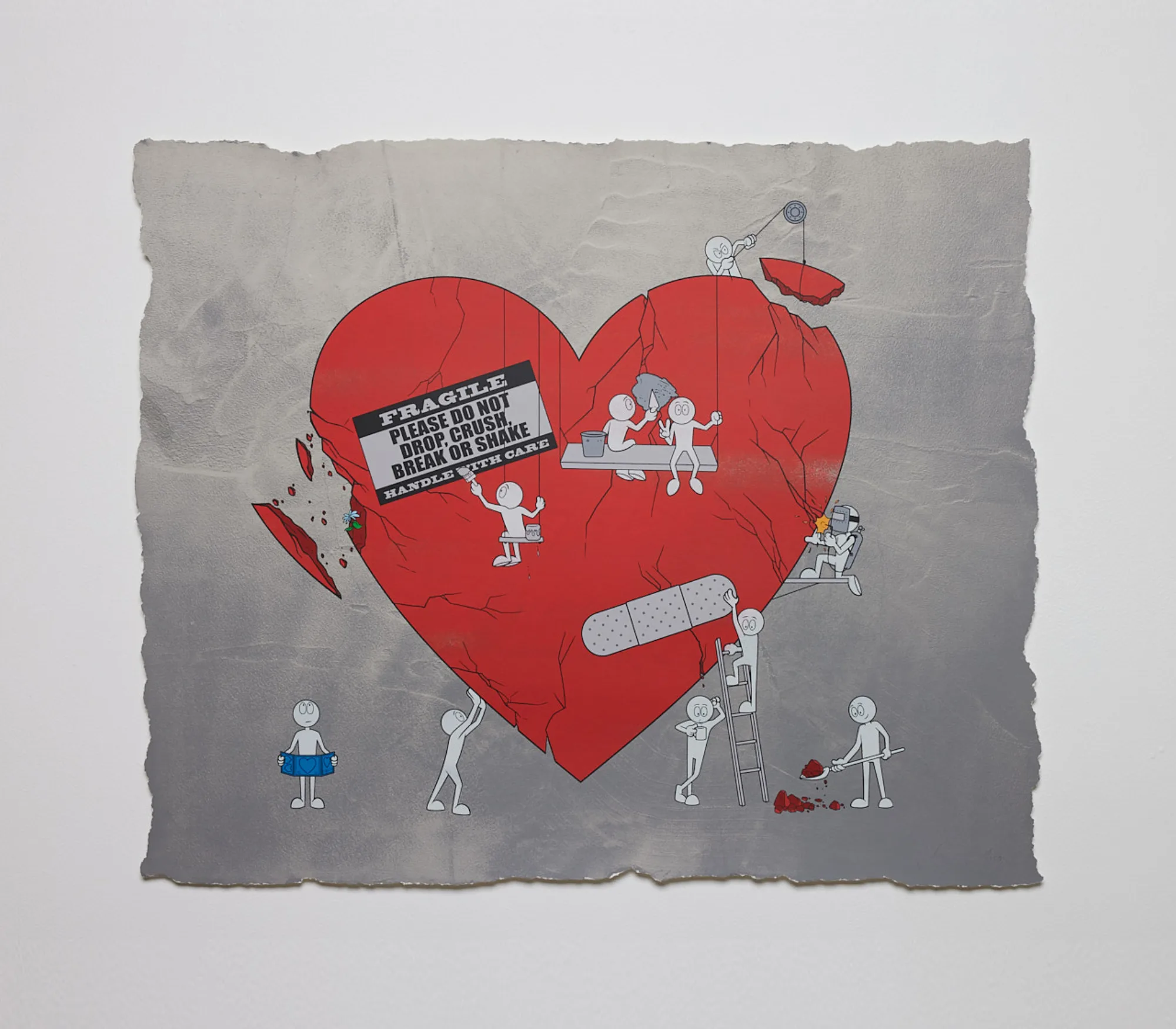 Mending Love - Print