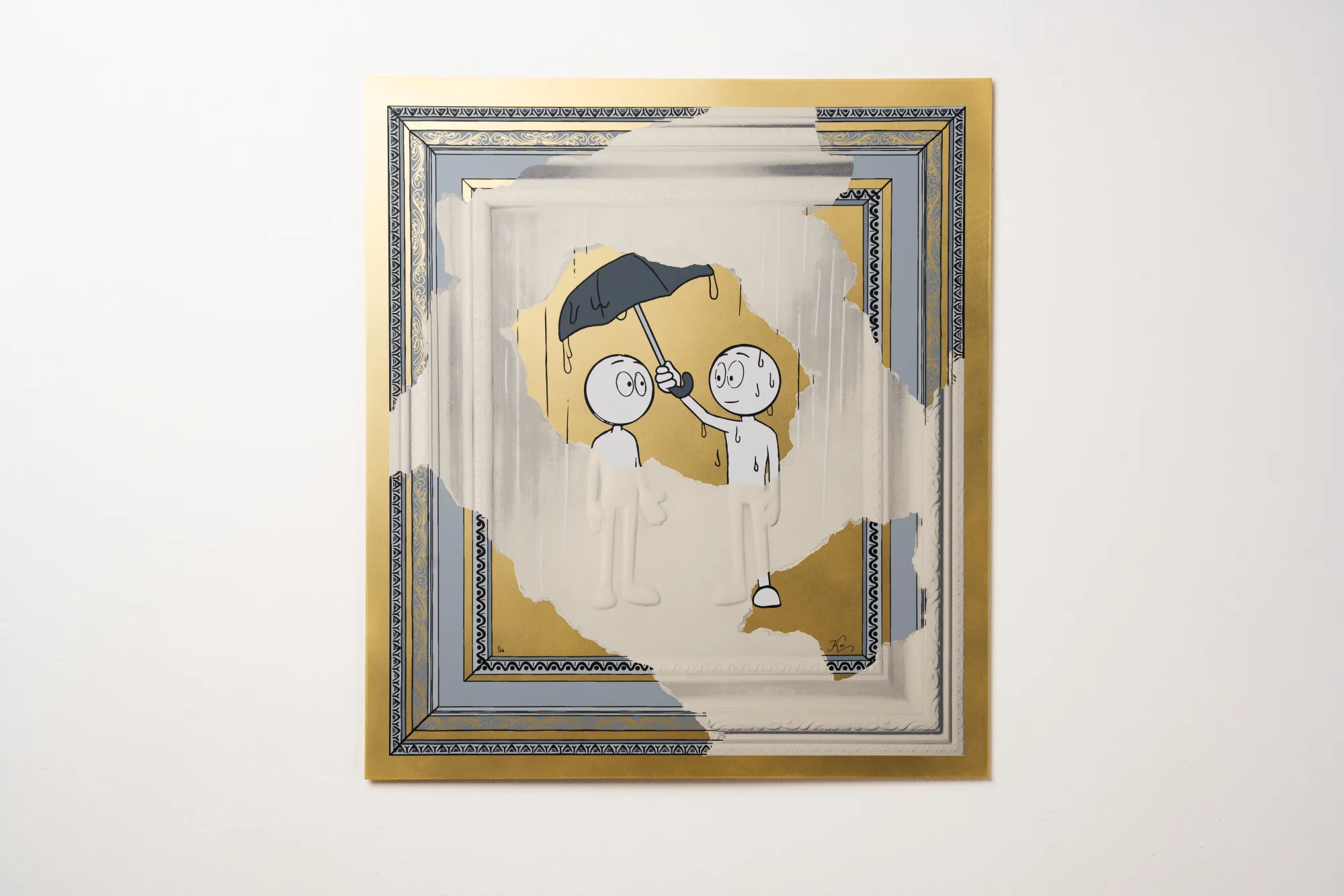 You Come First (Brass) - Print